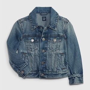 GAP Kids Denim Blue Jacket - Size 3T